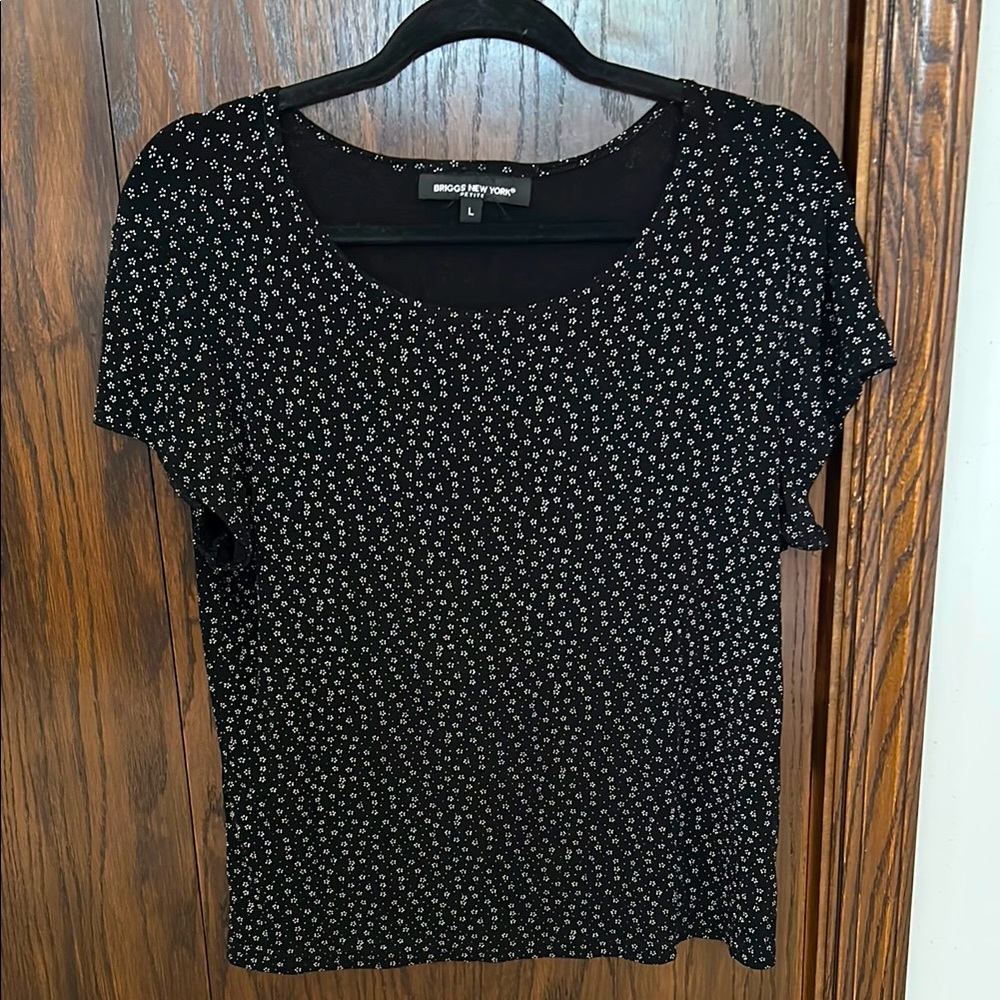 Briggs New York women’s floral shirt